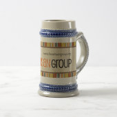 Chope À Bière Le groupe Stein d'artisan (Devant droit)