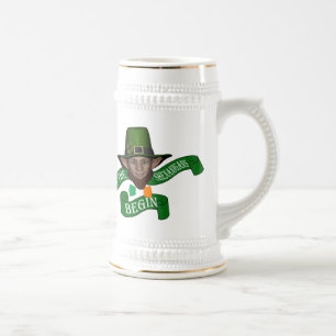 Chope À Bière Le jour de St Pat pour les shenanigans de leprecha