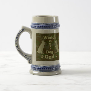 Chope À Bière Le meilleur papa de chien du monde