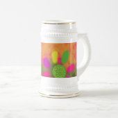 Chope À Bière Le monde de la lune et des fleurs (Devant droit)