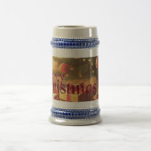 Chope À Bière Le Motif de Noël, avec des présents sous l'arbre d (Centre)