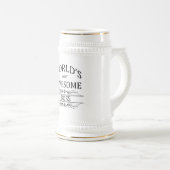 Chope À Bière Le patron le plus impressionnant du monde (Devant droit)