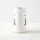 Chope À Bière Le Père Noël va en ville (Centre)