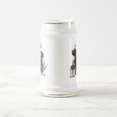 Chope À Bière Le pointeur À poils durs allemand (Centre)