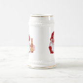 Chope À Bière Le rétro père noël avec Noël de bière (Centre)