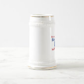 Chope À Bière Le Roumain établit le caractère (Centre)