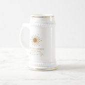 Chope À Bière Le Soleil Brille Tous Les Jours Et Si Vous 9 (Devant gauche)