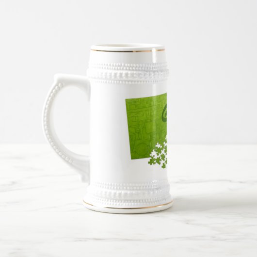 Chope À Bière Le vert c'est la bière ! (Gauche)