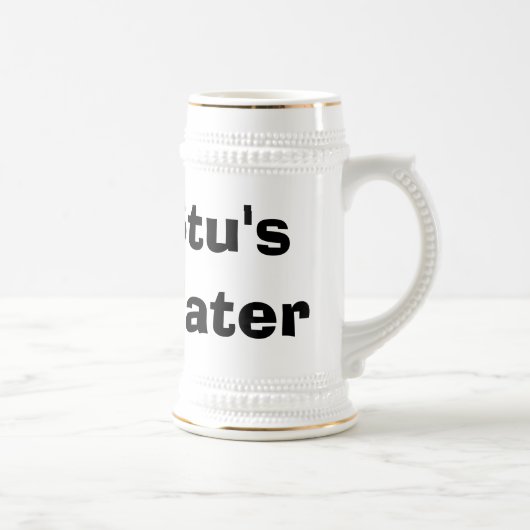 Chope À Bière L'eau de Stu (Droite)