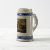 Chope À Bière Légende du cavalier sans tête fantôme d'Halloween (Devant droit)