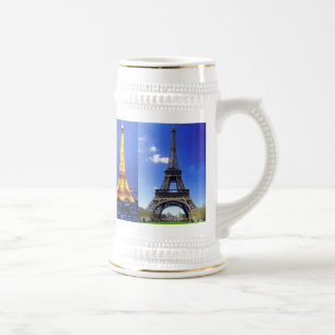 Chope À Bière l'Eiffel-tour-Paris-France, Eiffel-tour-à-proche