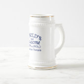 Chope À Bière L'ergothérapiste le plus impressionnant du monde (Devant droit)