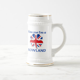Chope À Bière Les Anglais personnalisés m'embrassent que je sui