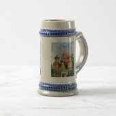 Chope À Bière Les dômes d'oignon de la Russie (Devant droit)