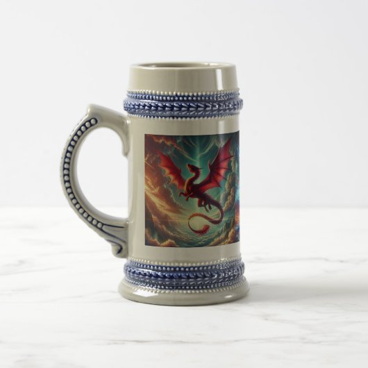 Chope À Bière Les Dragons (Gauche)