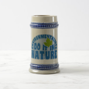 Chope À Bière Les écologistes tongent - choisissez style et coul