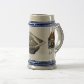 Chope À Bière Les pirates de la barbe noire (Devant droit)