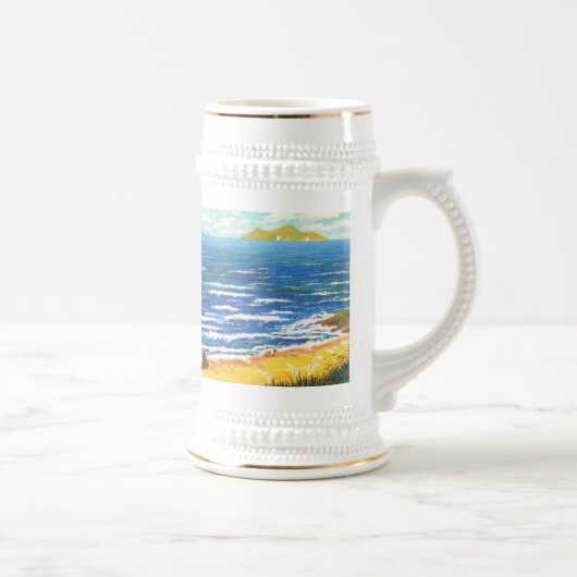 Chope À Bière Les vagues ont la conscience (Droite)