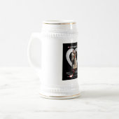 Chope À Bière Les voeux du mariage moderne (Devant gauche)