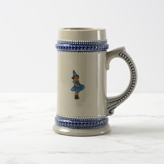 Chope À Bière Lessive aux yeux bleus (Droite)