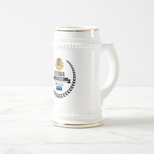 Chope À Bière L'Estonie (Devant droit)