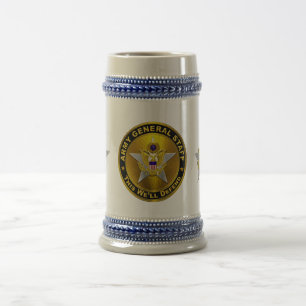 Chope À Bière L'état-major général de l'Armée Beer Stein