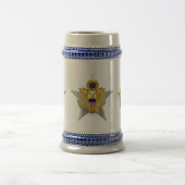 Chope À Bière L'état-major général de l'Armée Beer Stein (Centre)