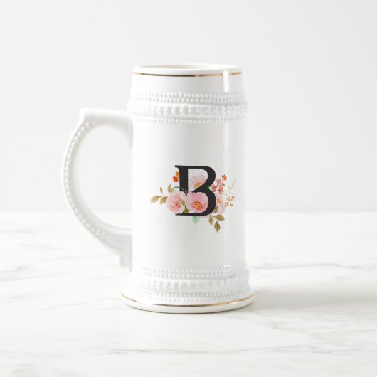Chope À Bière Lettre B (Gauche)