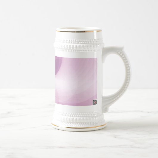Chope À Bière Lever de soleil rose (Droite)