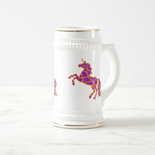 Chope À Bière Licorne (Devant droit)