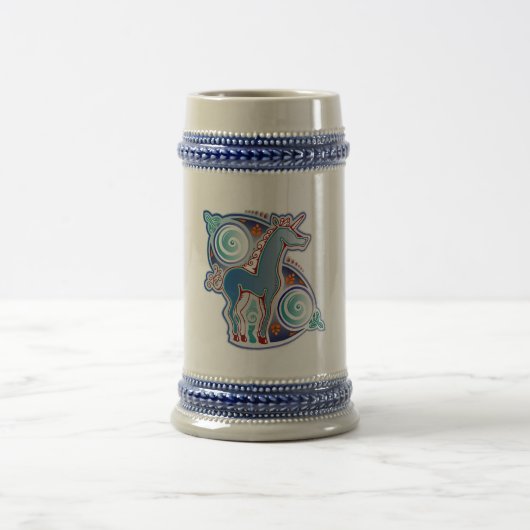 Chope À Bière Licorne celtique (Centre)