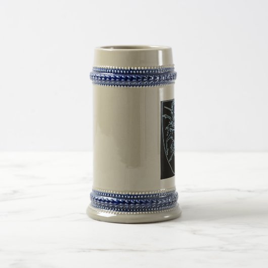 Chope À Bière Licorne héraldique Stein de style (Centre)