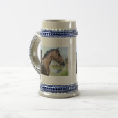 Chope À Bière Ligne de fin de course de cheval (Devant gauche)