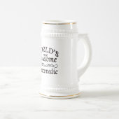 Chope À Bière L'infirmier le plus impressionnant du monde (Devant droit)