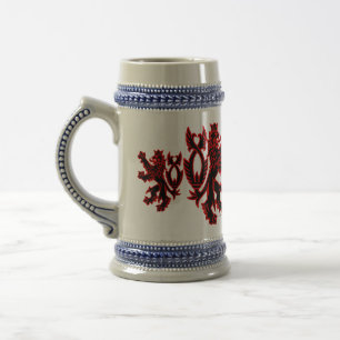 Chope À Bière "Lion noir"