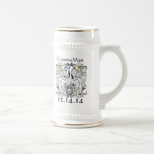 Chope À Bière Lion Rampant Renaissance Mariage