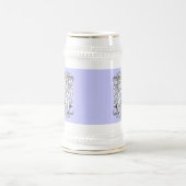 Chope À Bière Lion Rampant Renaissance Mariage (Centre)