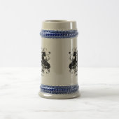 Chope À Bière Lion Rampant Renaissance Mariage médiéval (Centre)