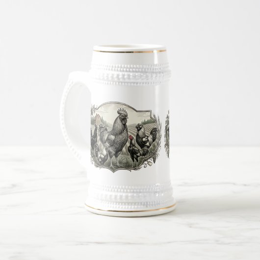 Chope À Bière listes de fermes (Devant gauche)