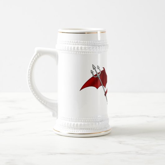 Chope À Bière Little Red Devil Thunder_Cove (Gauche)