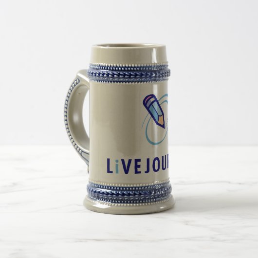 Chope À Bière LiveJournal Stein (Devant gauche)