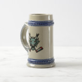 Chope à bière LNM (Devant gauche)