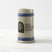 Chope À Bière L'officiel Old Friends Radio Beer Stein (Centre)