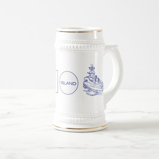 Chope À Bière Logo (Devant droit)