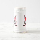 Chope À Bière Logo canadien de hockey (Centre)