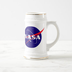 Chope À Bière Logo de boulette de viande de la NASA