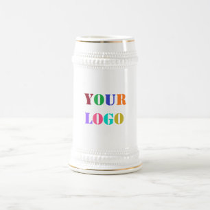 Chope À Bière Logo de l'entreprise personnalisée Promotion d'ent