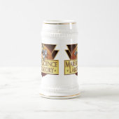 CHOPE À BIÈRE LOGO D'ÉQUIPE DE LANCEMENT DE MSL (Centre)