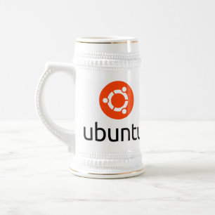 Chope À Bière Logo d'Ubuntu Linux