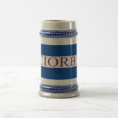 Chope À Bière Logo Sciorbis en bleu clair (Centre)